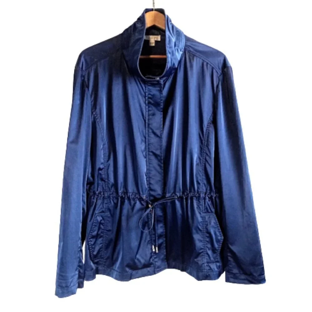 St. John Sport Blue Anorak Jacket